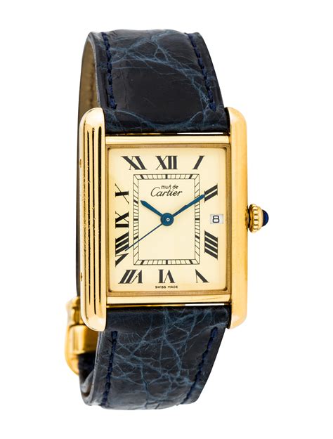 must cartier watch|must de cartier watch quartz.